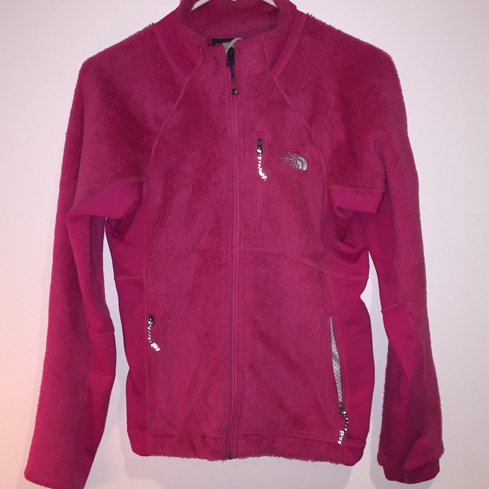 Pink North Face Jacket